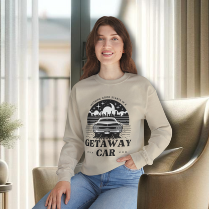 Getaway Car Crewneck Sweatshirt